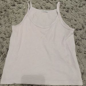 pastel purple crop top